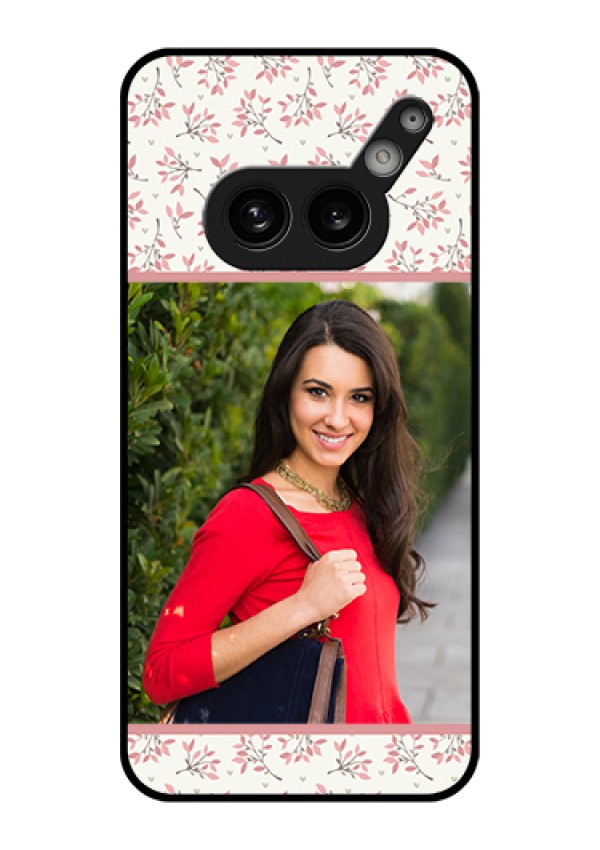 Nothing Phone 2A 5G Custom Glass Phone Case - Stunning Floral Design