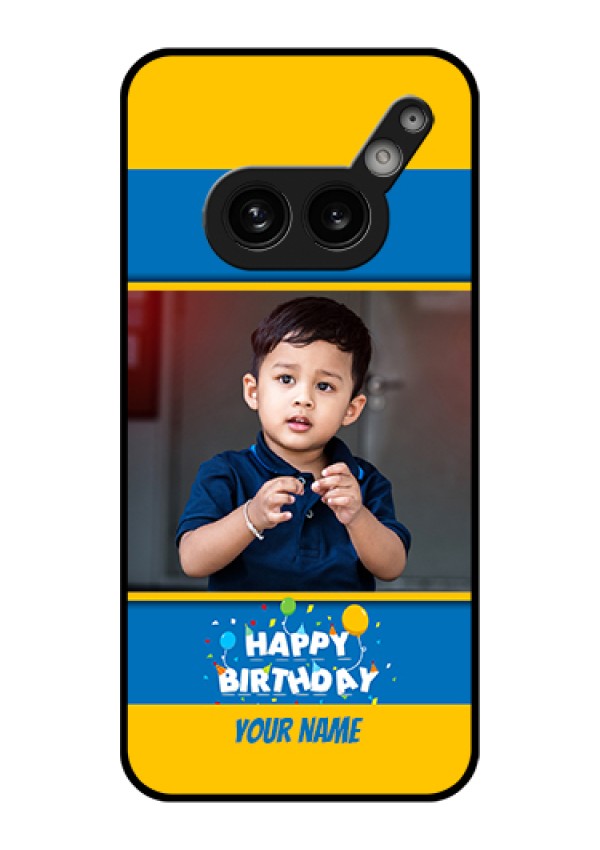 Nothing Phone 2A 5G Custom Glass Phone Case - Birthday Wishes Design