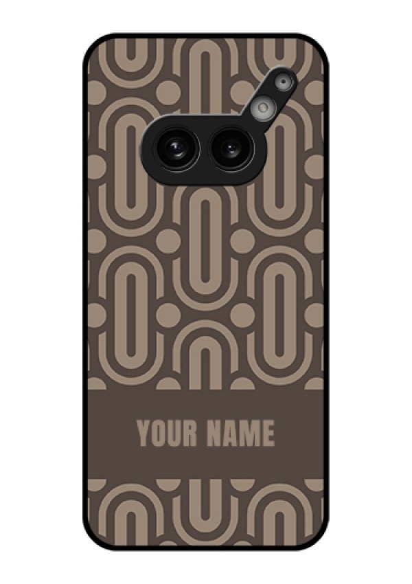 Nothing Phone 2A 5G Custom Glass Phone Case - Captivating Zero Pattern Design