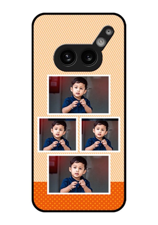 Nothing Phone 2A Plus Custom Glass Phone Case - Bulk Photos Upload Design