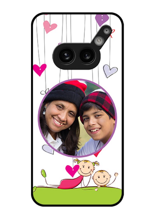 Nothing Phone 2A Plus Custom Glass Phone Case - Cute Kids Phone Case Design