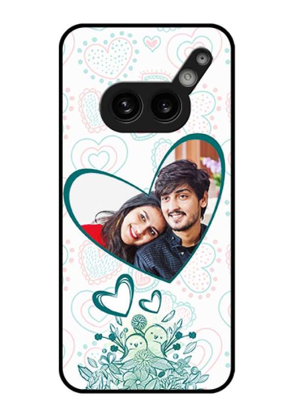 Nothing Phone 2A Plus Custom Glass Phone Case - Premium Couple Design