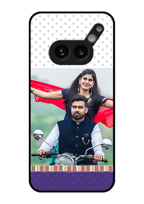Nothing Phone 2A Plus Custom Glass Phone Case - Cute Family Design