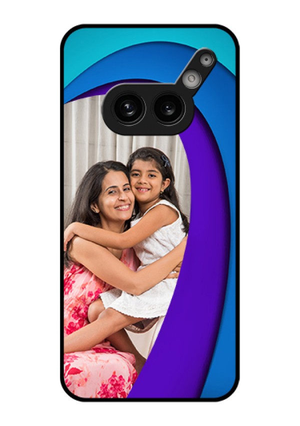 Nothing Phone 2A Plus Custom Glass Phone Case - Simple Pattern Design