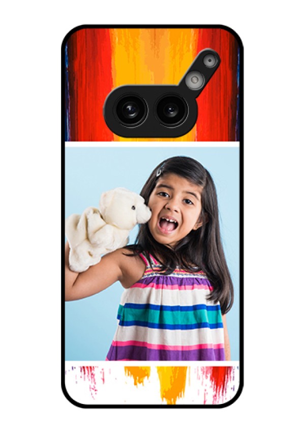 Nothing Phone 2A Plus Custom Glass Phone Case - Multi Color Design