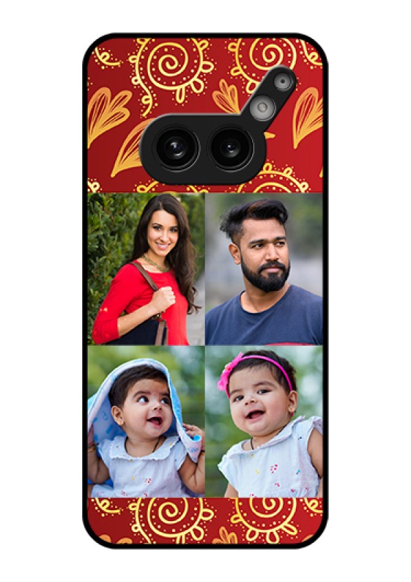 Nothing Phone 2A Plus Custom Glass Phone Case - 4 Image Traditional Design