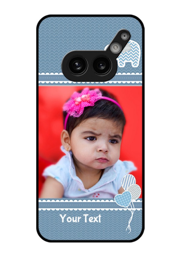 Nothing Phone 2A Plus Custom Glass Phone Case - With Kids Pattern Design