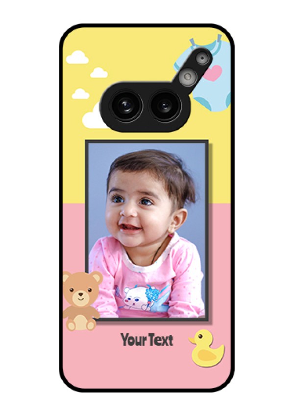 Nothing Phone 2A Plus Custom Glass Phone Case - Kids 2 Color Design