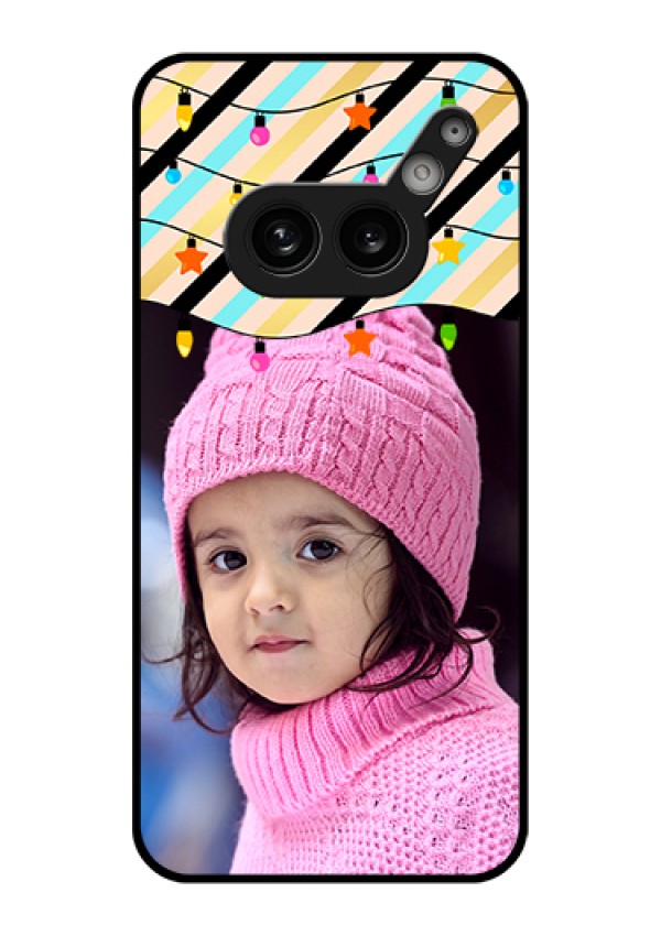 Nothing Phone 2A Plus Custom Glass Phone Case - Lights Hanging Design