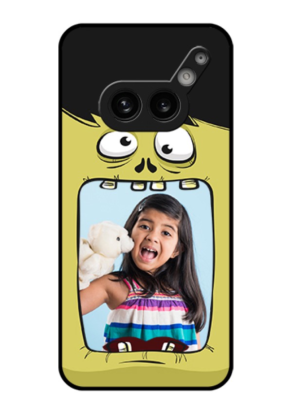 Nothing Phone 2A Plus Custom Glass Phone Case - Cartoon Monster Back Case Design