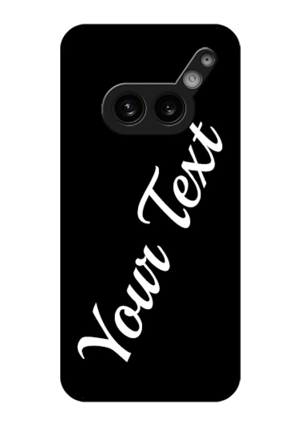 Nothing Phone 2A Plus Custom Glass Phone Case - With Your Name Design