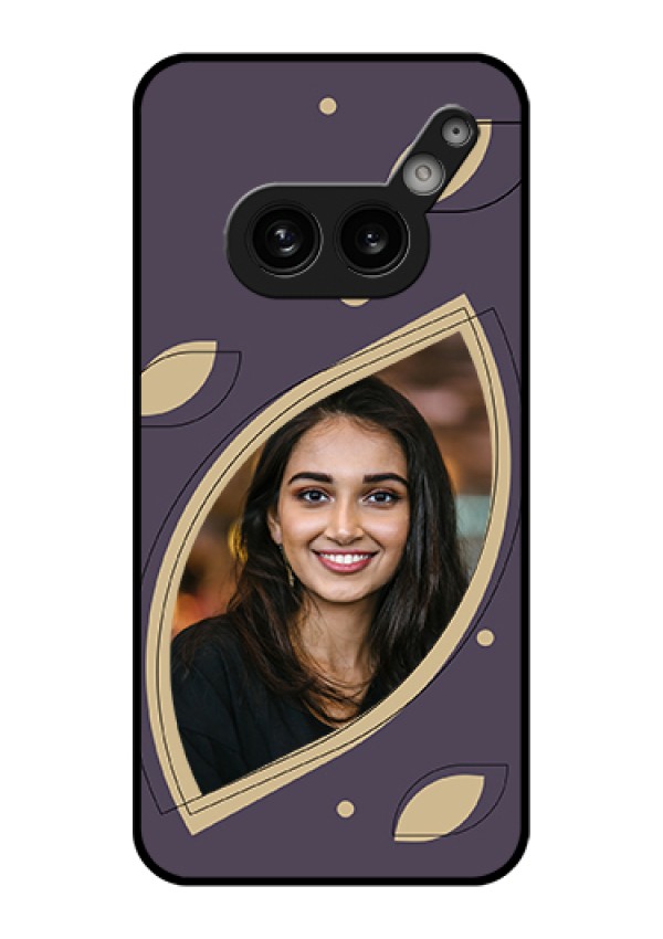 Nothing Phone 2A Plus Custom Glass Phone Case - Falling Leaf Design