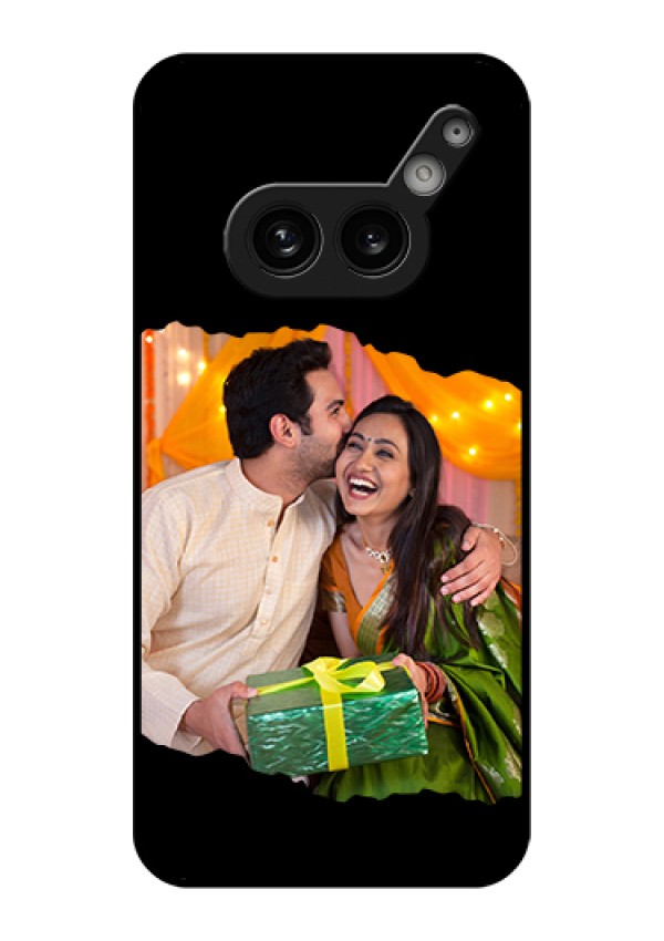 Nothing Phone 2A Plus Custom Glass Phone Case - Tear - Off Design