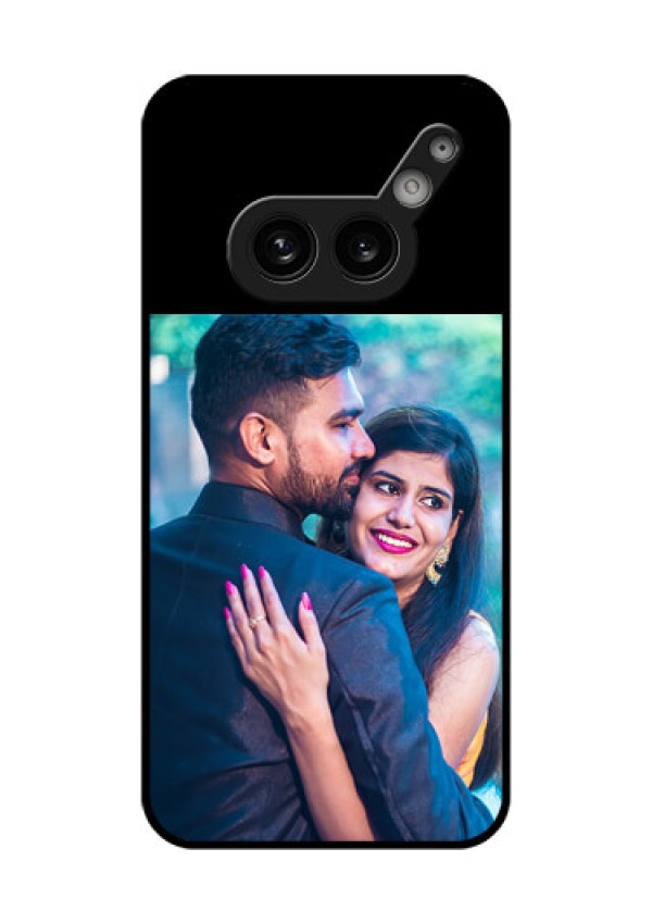 Nothing Phone 2A Plus Custom Glass Phone Case - Upload Full Picture With Custom Color Design