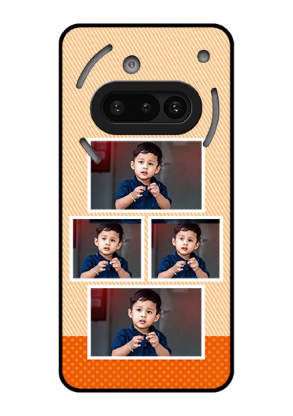 Nothing Phone 3A 5G Custom Glass Phone Case - Bulk Photos Upload Design