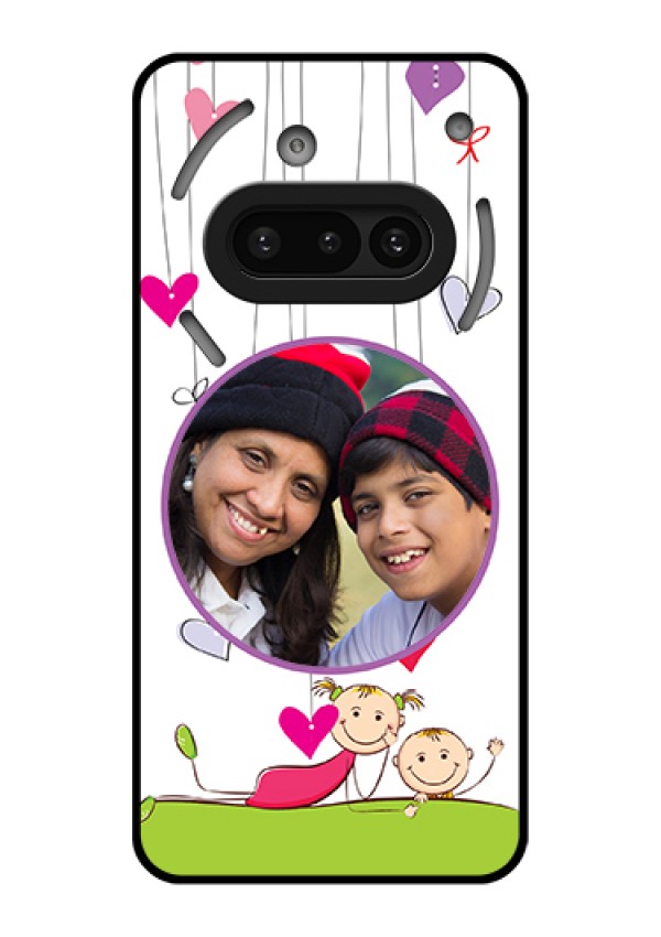 Nothing Phone 3A 5G Custom Glass Phone Case - Cute Kids Phone Case Design