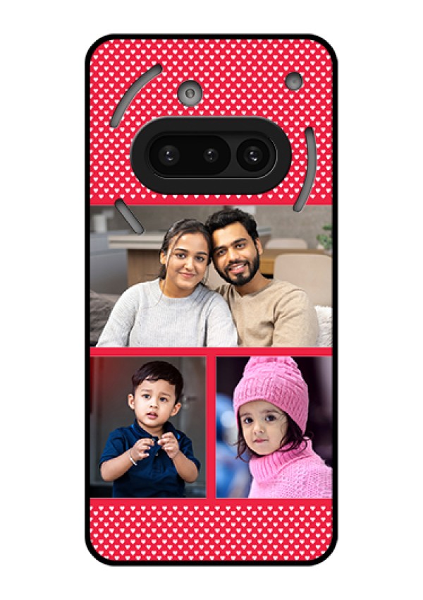 Nothing Phone 3A 5G Custom Glass Phone Case - Bulk Photo Upload Design