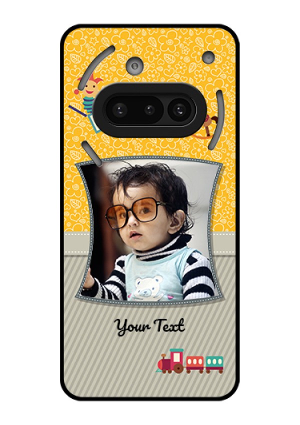 Nothing Phone 3A 5G Custom Glass Phone Case - Baby Picture Upload Design