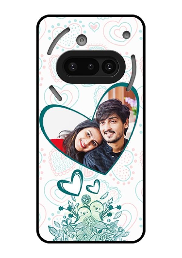 Nothing Phone 3A 5G Custom Glass Phone Case - Premium Couple Design