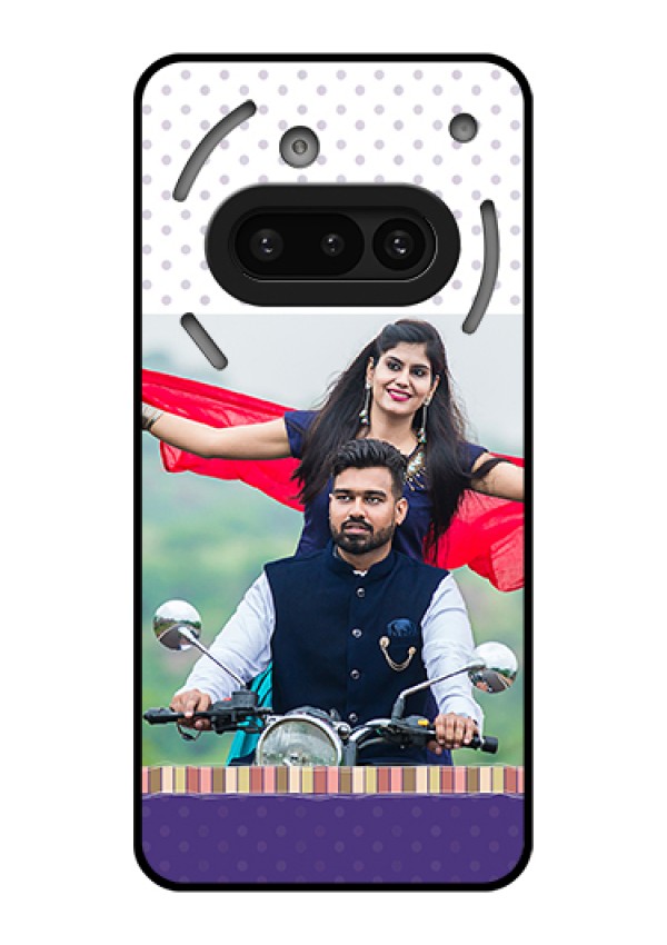 Nothing Phone 3A 5G Custom Glass Phone Case - Cute Family Design