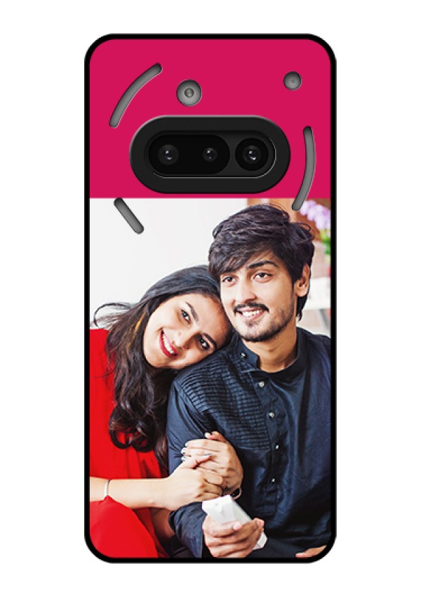 Nothing Phone 3A 5G Custom Glass Phone Case - Anniversary Cover Design