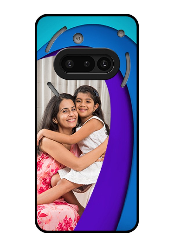 Nothing Phone 3A 5G Custom Glass Phone Case - Simple Pattern Design