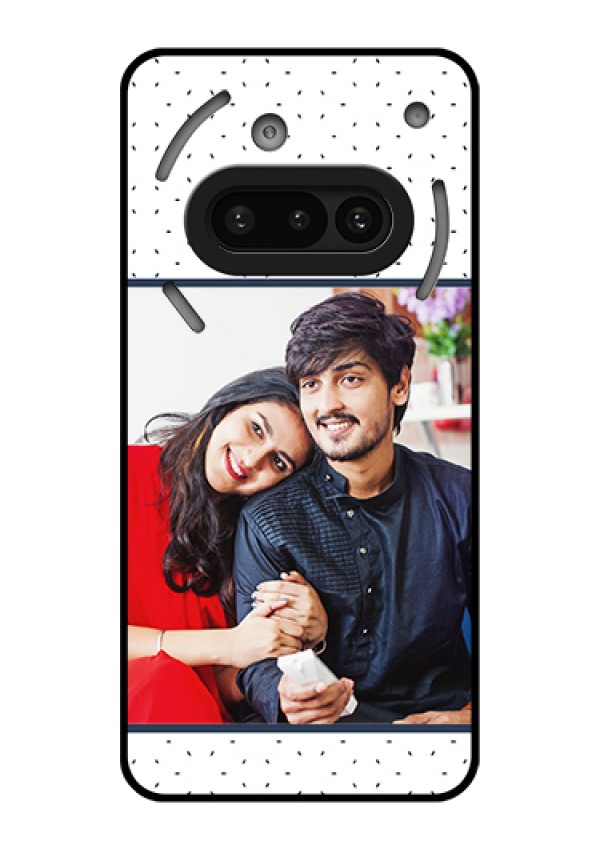 Nothing Phone 3A 5G Custom Glass Phone Case - Premium Dot Design