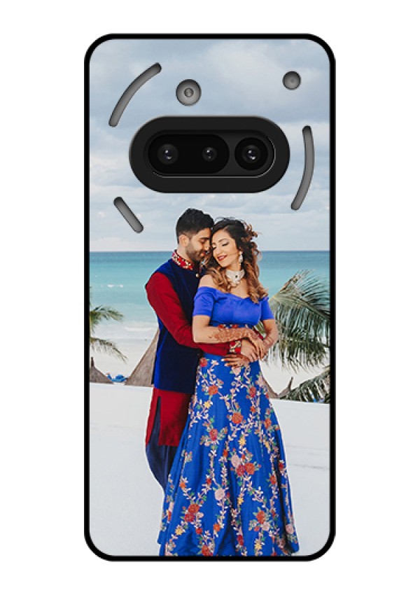 Nothing Phone 3A 5G Custom Glass Phone Case - Upload Full Picture Design