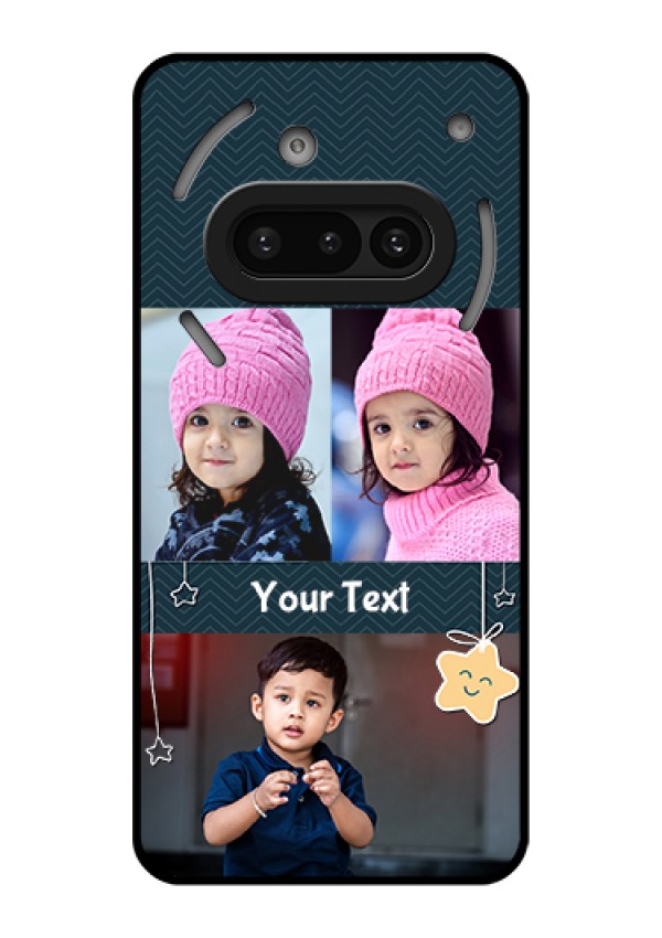 Nothing Phone 3A 5G Custom Glass Phone Case - Hanging Stars Design