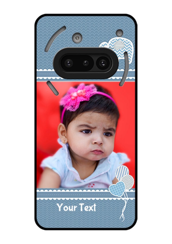Nothing Phone 3A 5G Custom Glass Phone Case - With Kids Pattern Design