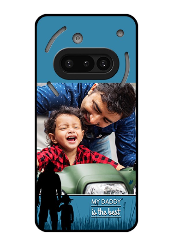 Nothing Phone 3A 5G Custom Glass Phone Case - Best Dad Design