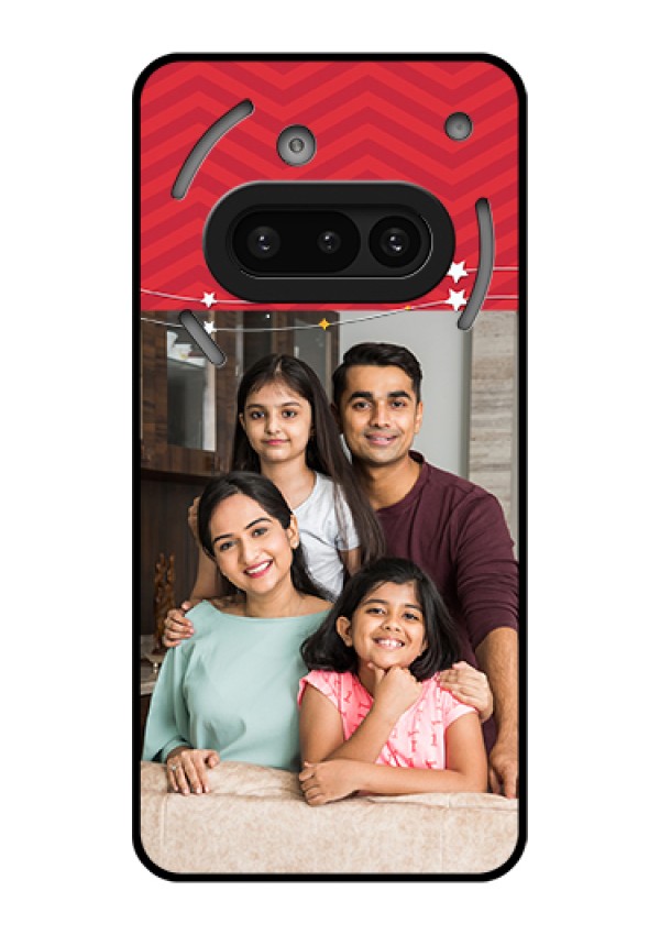 Nothing Phone 3A 5G Custom Glass Phone Case - Happy Family Design