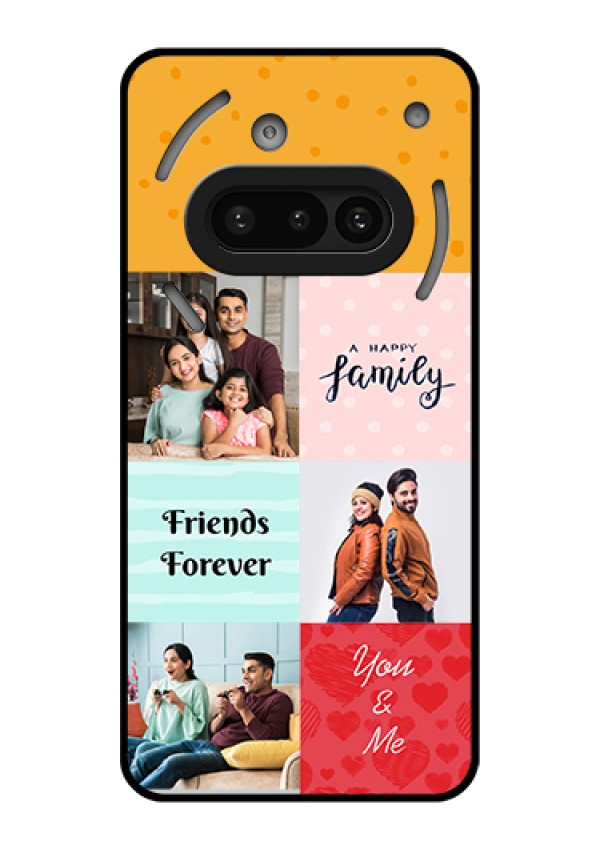 Nothing Phone 3A 5G Custom Glass Phone Case - Images With Quotes Design