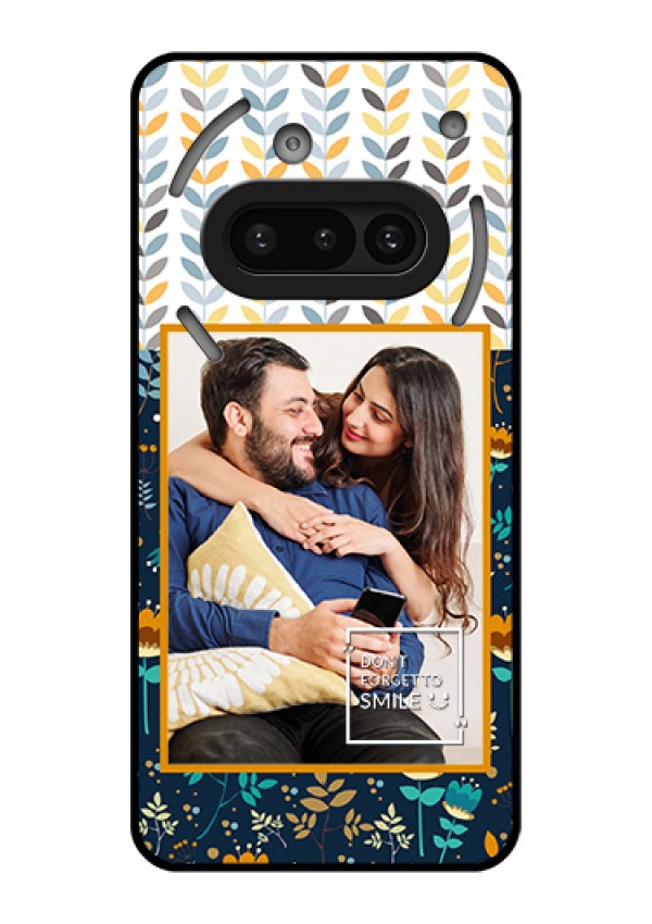 Nothing Phone 3A 5G Custom Glass Phone Case - Pattern Design
