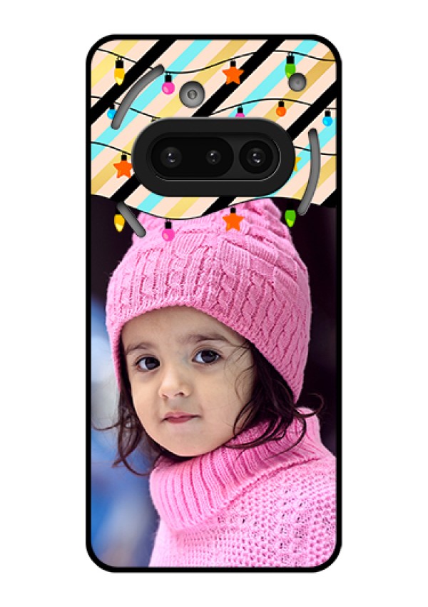 Nothing Phone 3A 5G Custom Glass Phone Case - Lights Hanging Design