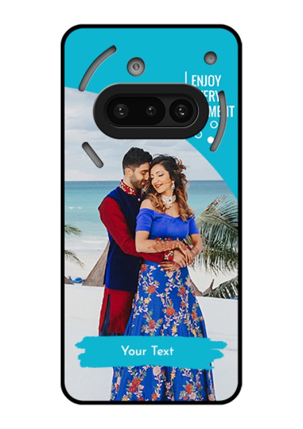 Nothing Phone 3A 5G Custom Glass Phone Case - Happy Moment Design