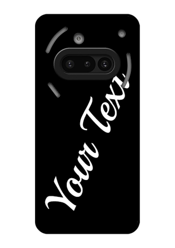 Nothing Phone 3A 5G Custom Glass Phone Case - With Your Name Design