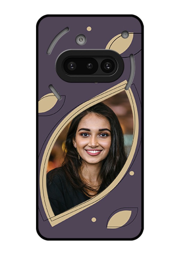 Nothing Phone 3A 5G Custom Glass Phone Case - Falling Leaf Design
