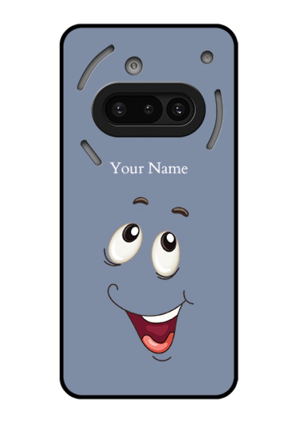 Nothing Phone 3A 5G Custom Glass Phone Case - Laughing Cartoon Face Design