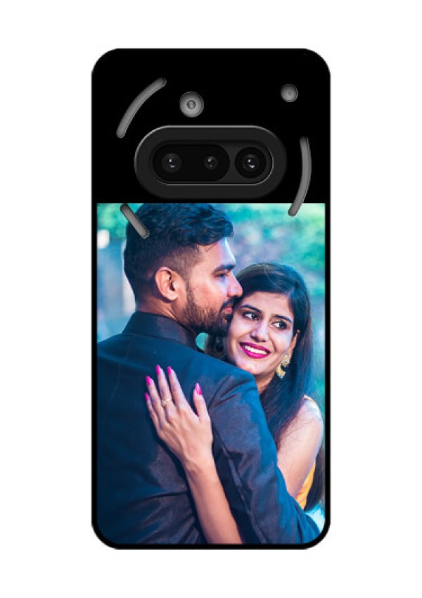 Nothing Phone 3A 5G Custom Glass Phone Case - Upload Full Picture With Custom Color Design