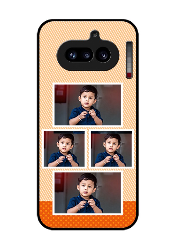 Nothing Phone 4A 5G Custom Glass Phone Case - Bulk Photos Upload Design