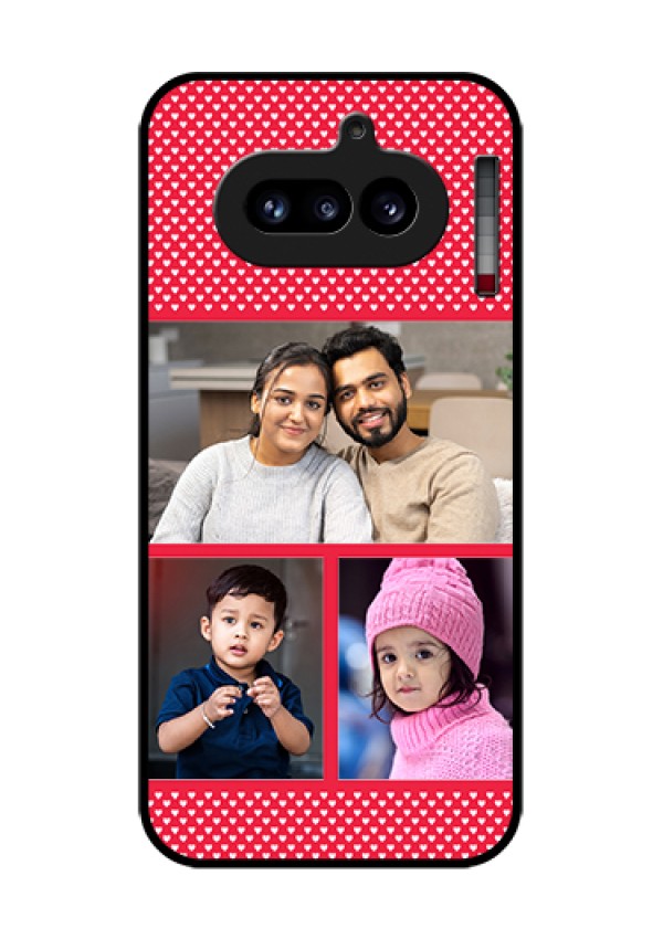 Nothing Phone 4A 5G Custom Glass Phone Case - Bulk Photo Upload Design