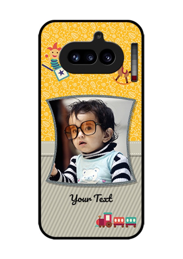 Nothing Phone 4A 5G Custom Glass Phone Case - Baby Picture Upload Design