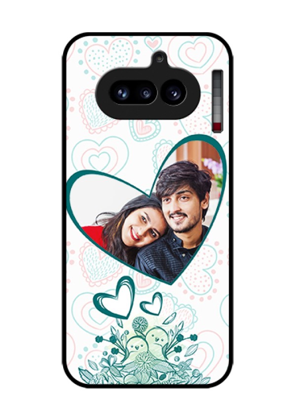 Nothing Phone 4A 5G Custom Glass Phone Case - Premium Couple Design