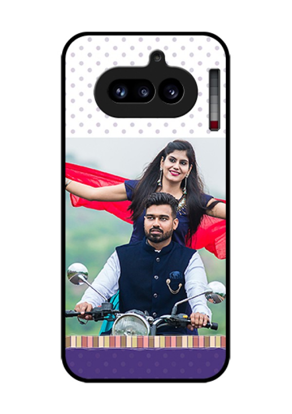 Nothing Phone 4A 5G Custom Glass Phone Case - Cute Family Design