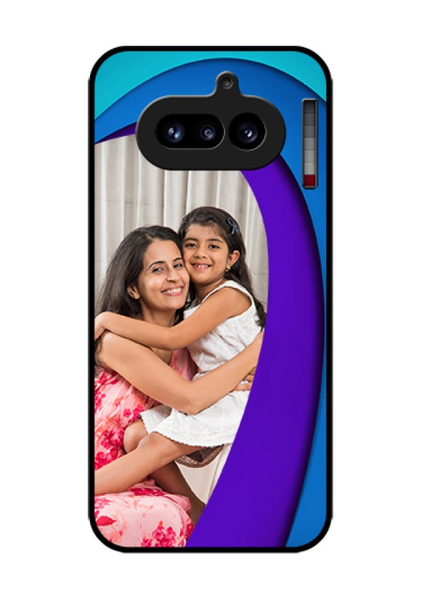 Nothing Phone 4A 5G Custom Glass Phone Case - Simple Pattern Design