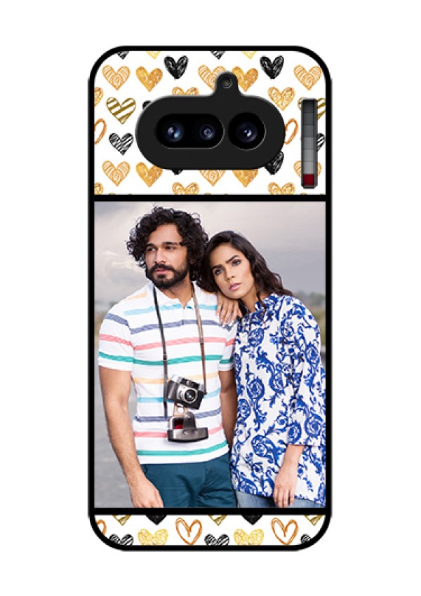 Nothing Phone 4A 5G Custom Glass Phone Case - Love Symbol Design