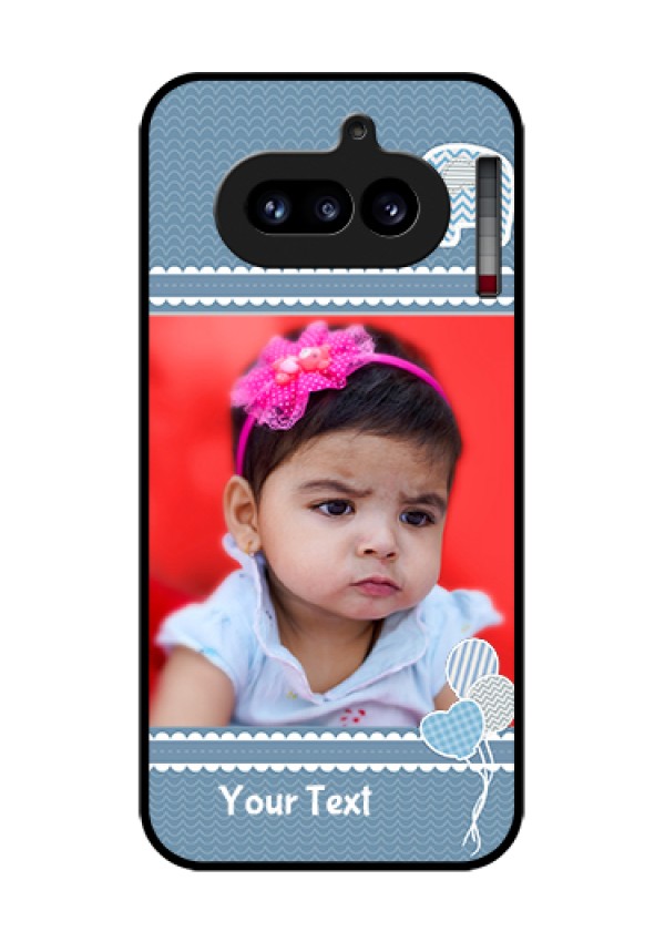 Nothing Phone 4A 5G Custom Glass Phone Case - With Kids Pattern Design