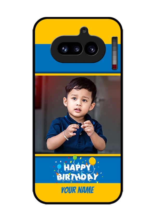 Nothing Phone 4A 5G Custom Glass Phone Case - Birthday Wishes Design