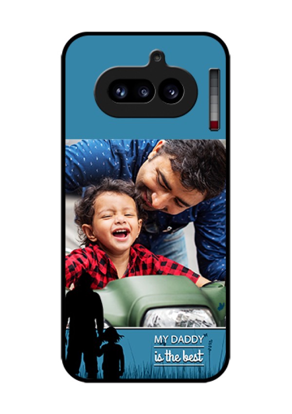 Nothing Phone 4A 5G Custom Glass Phone Case - Best Dad Design
